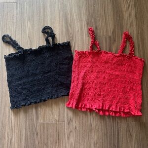 Old navy smocked tank top bundle